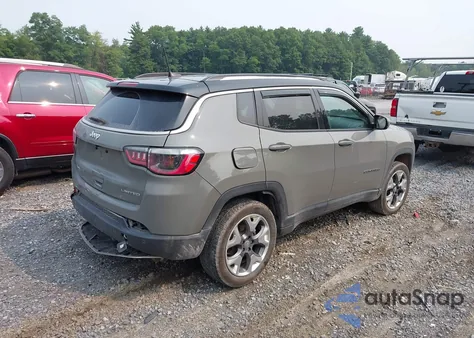 2021 Jeep Compass Limited 4X4 из США, поврежденный, VIN 3C4NJDCB8MT521869